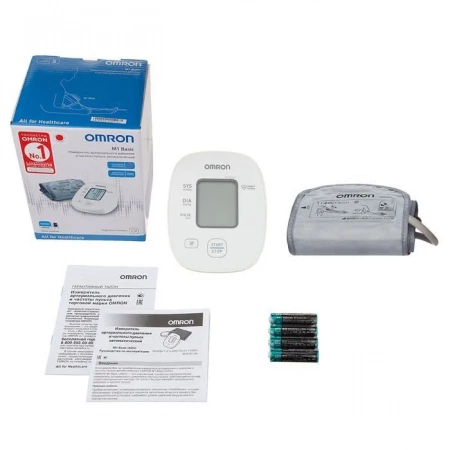 Тонометр Omron M1 Basic (c манжетой 22-32) HEM-7121J-RU купить в Люберцах